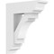 Ekena Millwork Standard Merced Architectural Grade PVC Bracket with Traditional Ends, 3"W x 12"D x 14"H BKTP03X12X14MRC01 - alternate 1